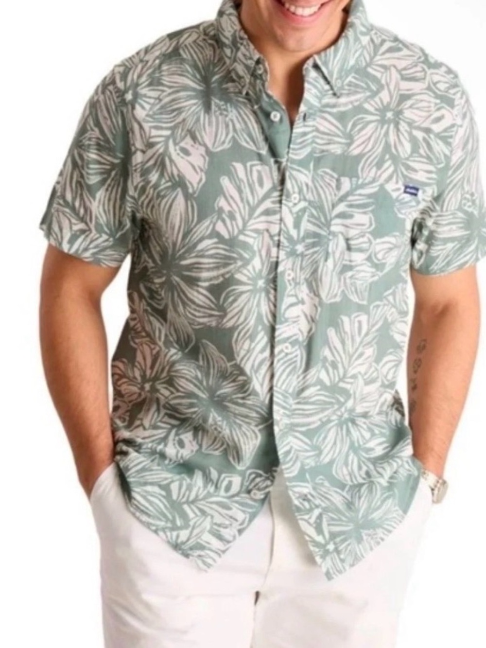 Chubbies The Garden State Resort Weave
Friday Shirt Green Size XL